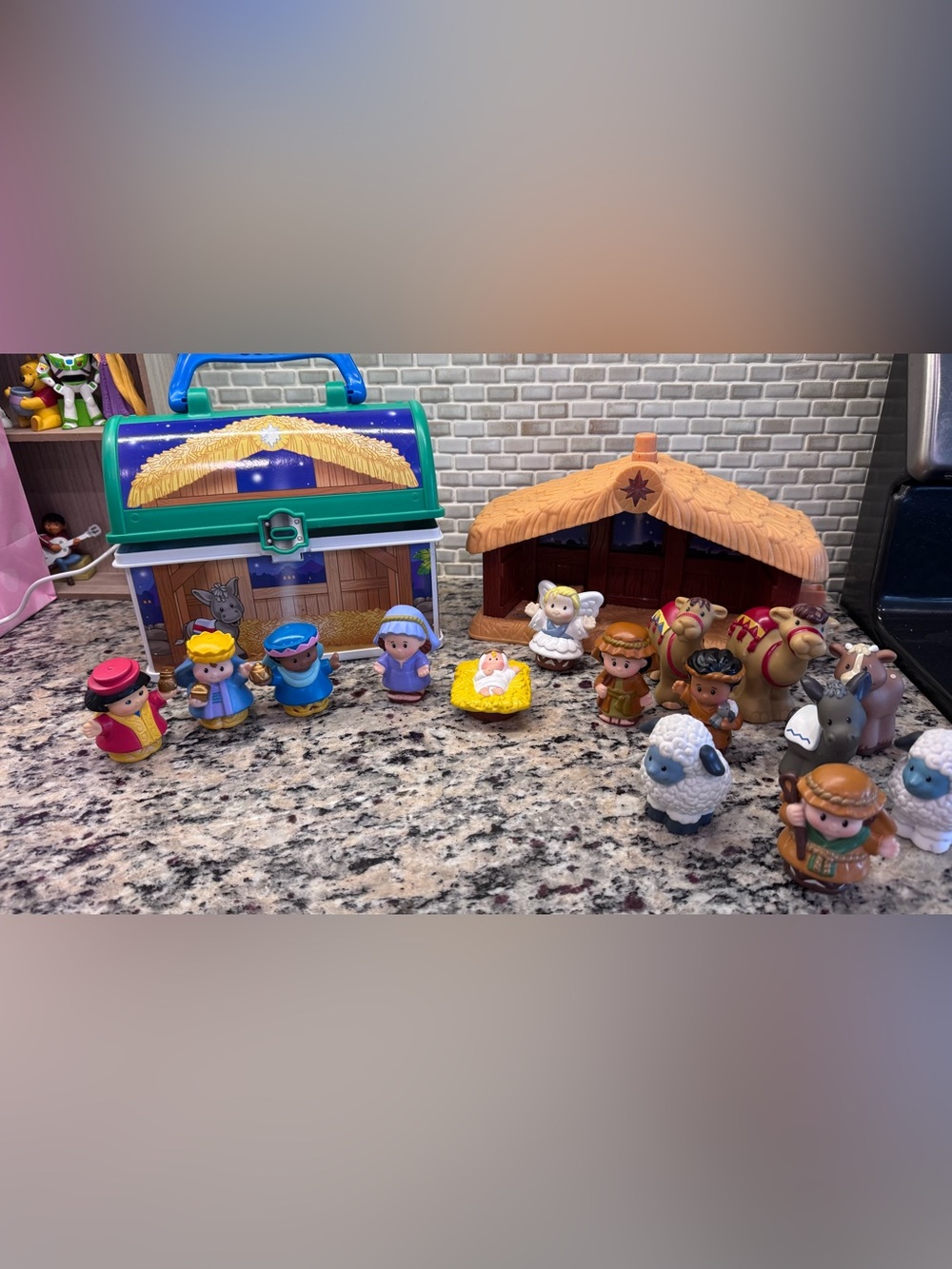 Fisher-Price Little People Christmas Nativity Playset